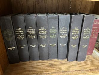 National Geographic Vintage Magazines 