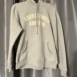 Abercrombie & Fitch Grey Hoodie - Sz M
