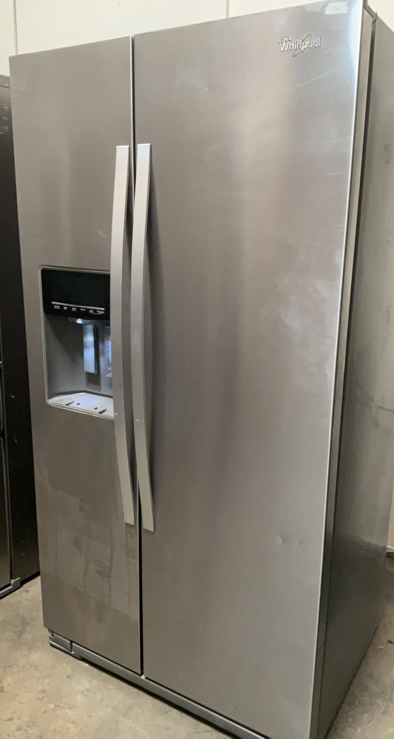 Whirlpool Side-by-Side Stainless Steel Refrigerator