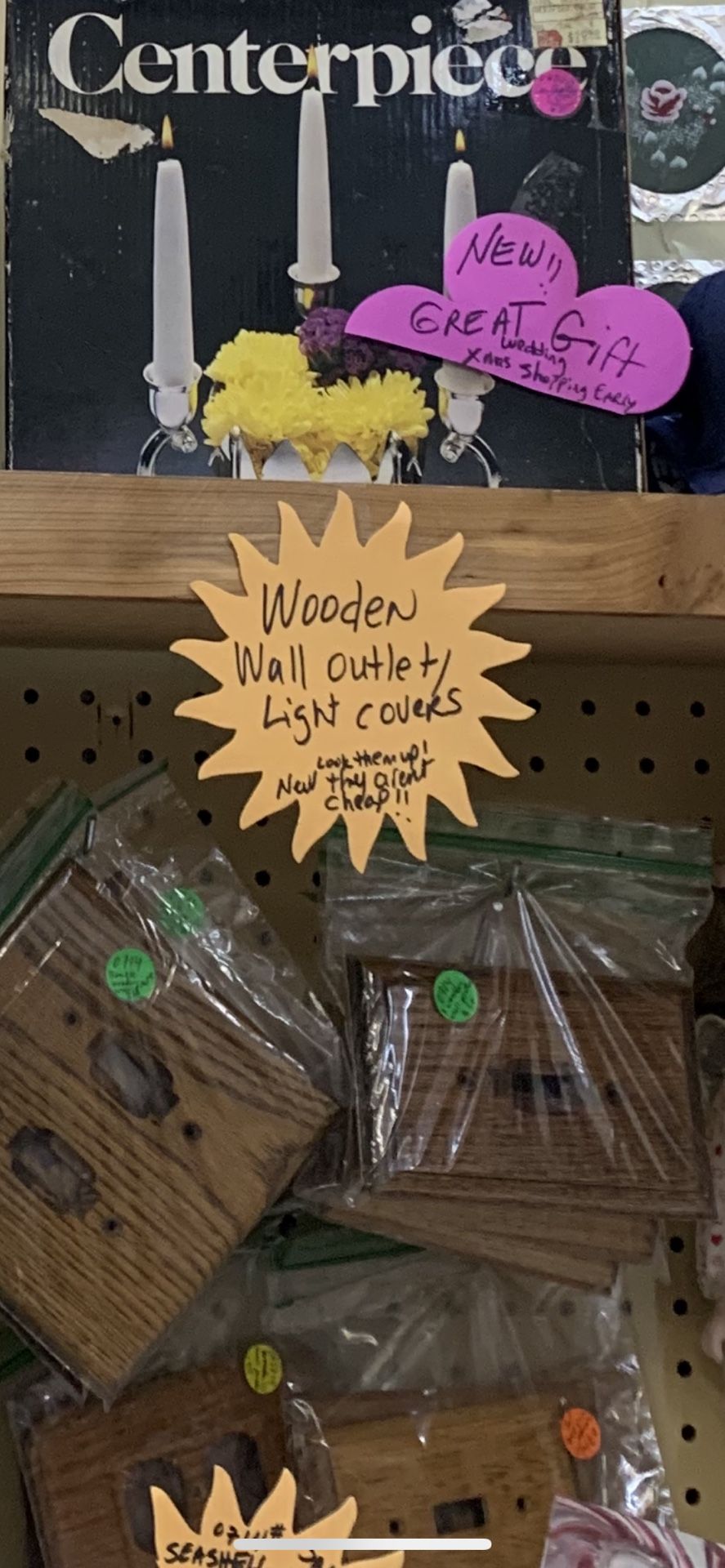Wooden Switch And Outlet Covers.