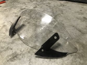 Victory cross country magnum windshield
