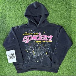 Pink Spider Hoodie