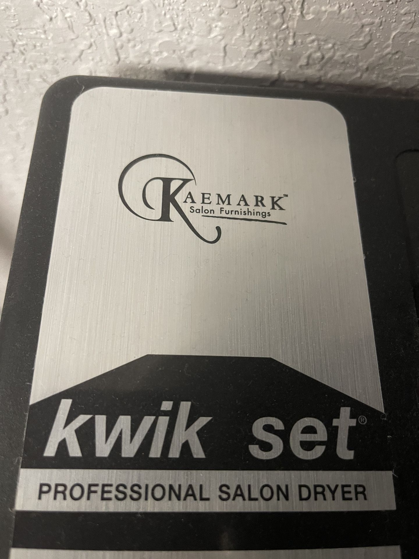 Kaemark Kwik Set Professional Dryer Chair Other - Business equipment