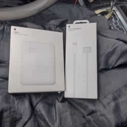 Usb-C 140W Power Adapter And USB-C to MagSafe 3 Cable