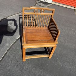 Vintage Antique huanghuali lowback Armchair -