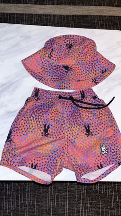 Kids Psycho Bunny Swim Set