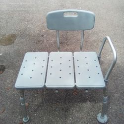 Heavy Duty Shower Chair Over Sized N Adjustable Cost $120 Have It For $60