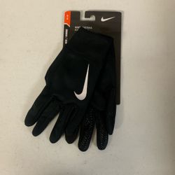 Nike Men’s Thermal Training Winter Gloves. Sz M.  Black.                    Sh