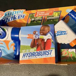 Nerf Super Soaker Hydro Burst, New In Box! 2023 Nerf Super Soaker