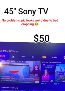 45" TV
