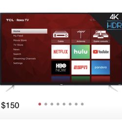 TCL 43" CLASS 4-SERIES 4K UHD HDR ROKU SMART TV - 43S423