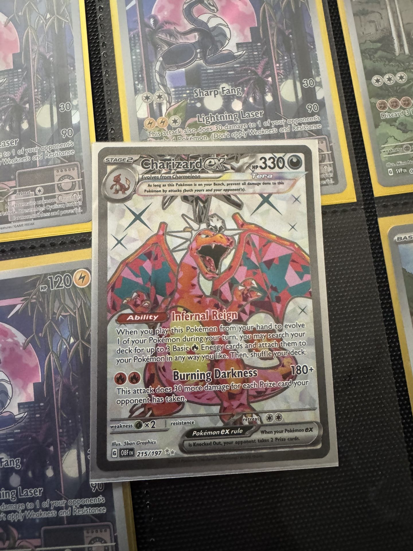 Charizard Ex SV03 Obsidian Flames