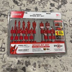 Diablo 14-piece Spade Bit Set