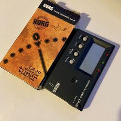KORG CA-20 Chromatic Tuner Black