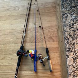 Fishing Reels And Rods 