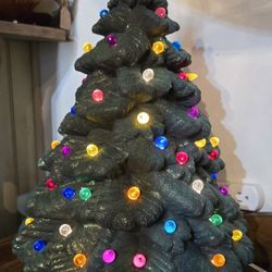 Vintage Ceramic Christmas Tree 