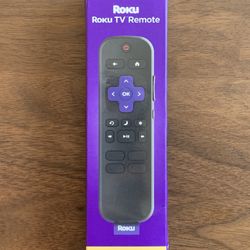 Brand New Roku for Roku TV Remote (open box)