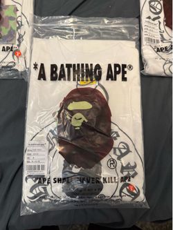 chrome bape S,M,L