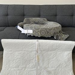 Combo: My Brest Friend breastfeeding nursing pillow & changing pad