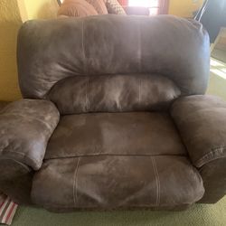 Stallion Brown Snuggle Up Recliner