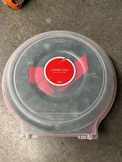 Christmas Wreath with Storage Case