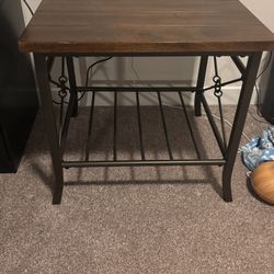 Side Tables (Wood & Metal)