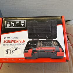 45 Pieces Electric Screw Driver