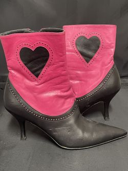 Claudia Ciuti HEART love BOOTIE shoes HEELS