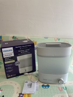 Philips Avent Baby Bottle Sterilizer and Dryer Premium~ Philips Avent Esterilizador  de biberones