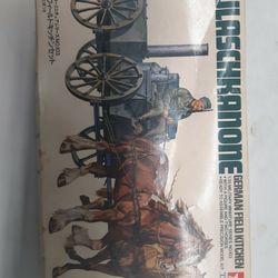 VINTAGE TAMIYA GERMAN FIELD KITCHEN MODEL