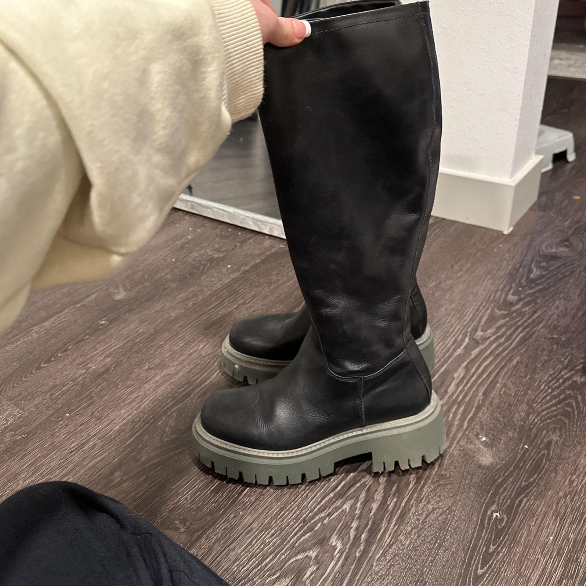 Lug Some Black Boots