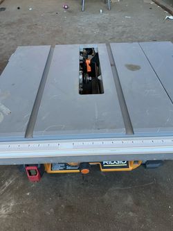 Ridgid table saw