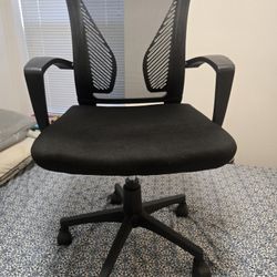 Black Pneumatic /Adjustable Student or Office Desk Chair
