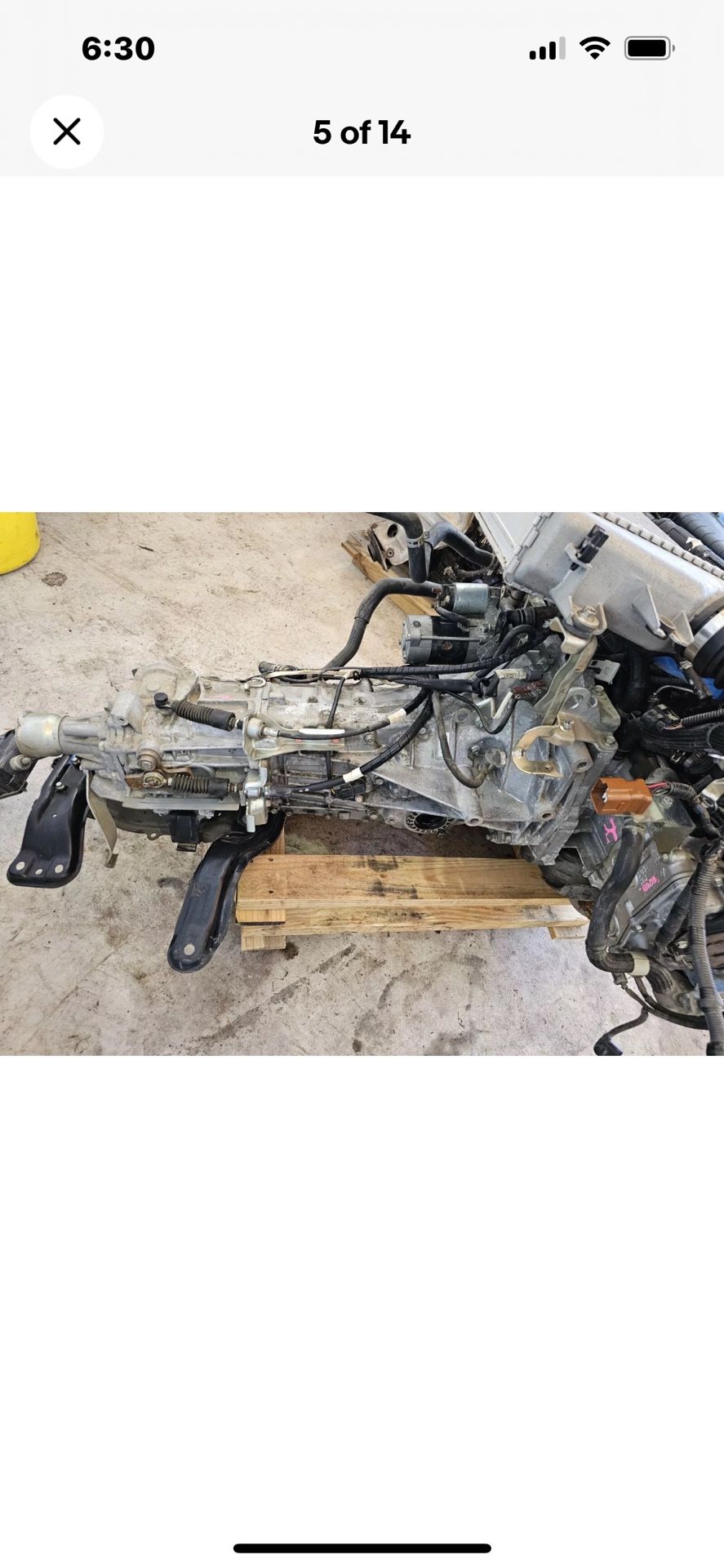 Subaru Diesel Engine EE20 And 6speed Trans