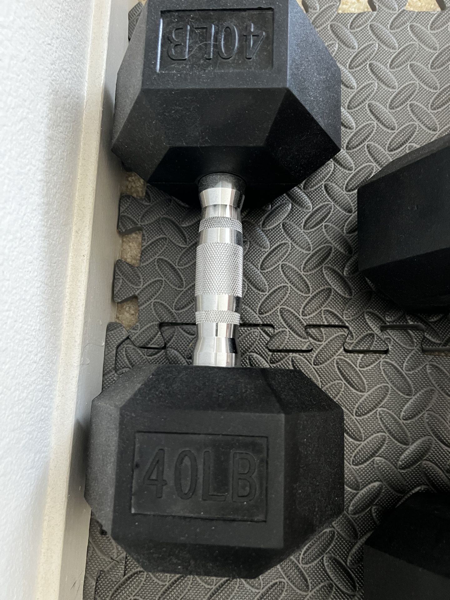 Single 40 lb Dumbbell