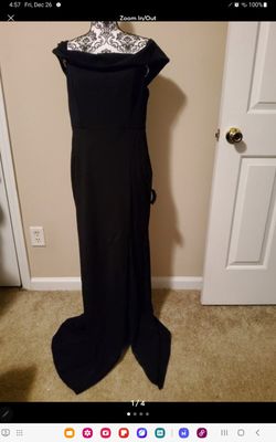 Lulus Black Off-the-Shoulder Dress Size XL
