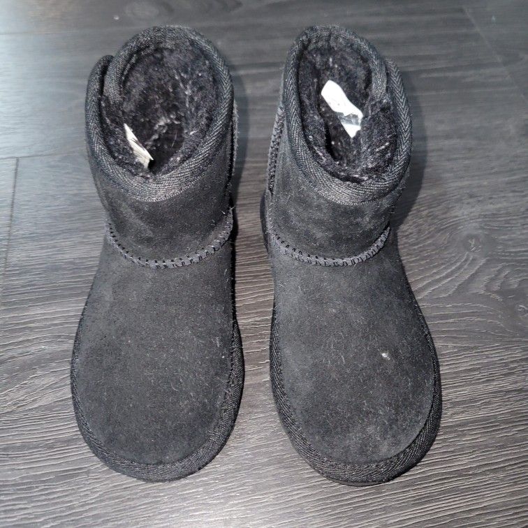 Black UGG Boots Size 8c Toddler