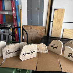 Wedding Table Numbers 