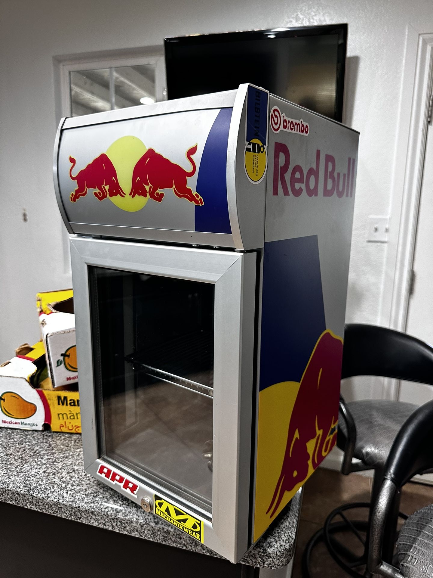 Red Bull Mini Fridge