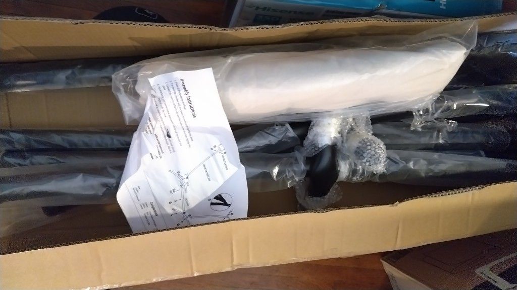 PNAEUT Double Hammock with Space Saving Steel Stand