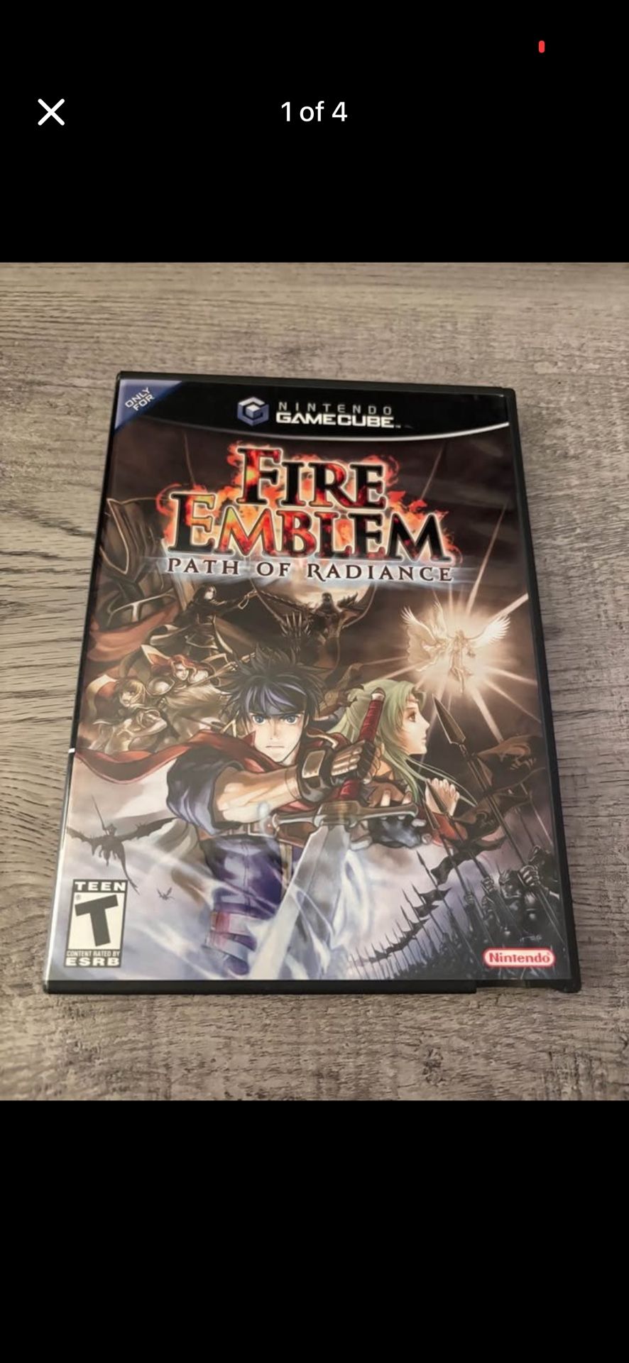 Fire Emblem Path Of Radiance CIB Mint condition Complete Nintendo GameCube
