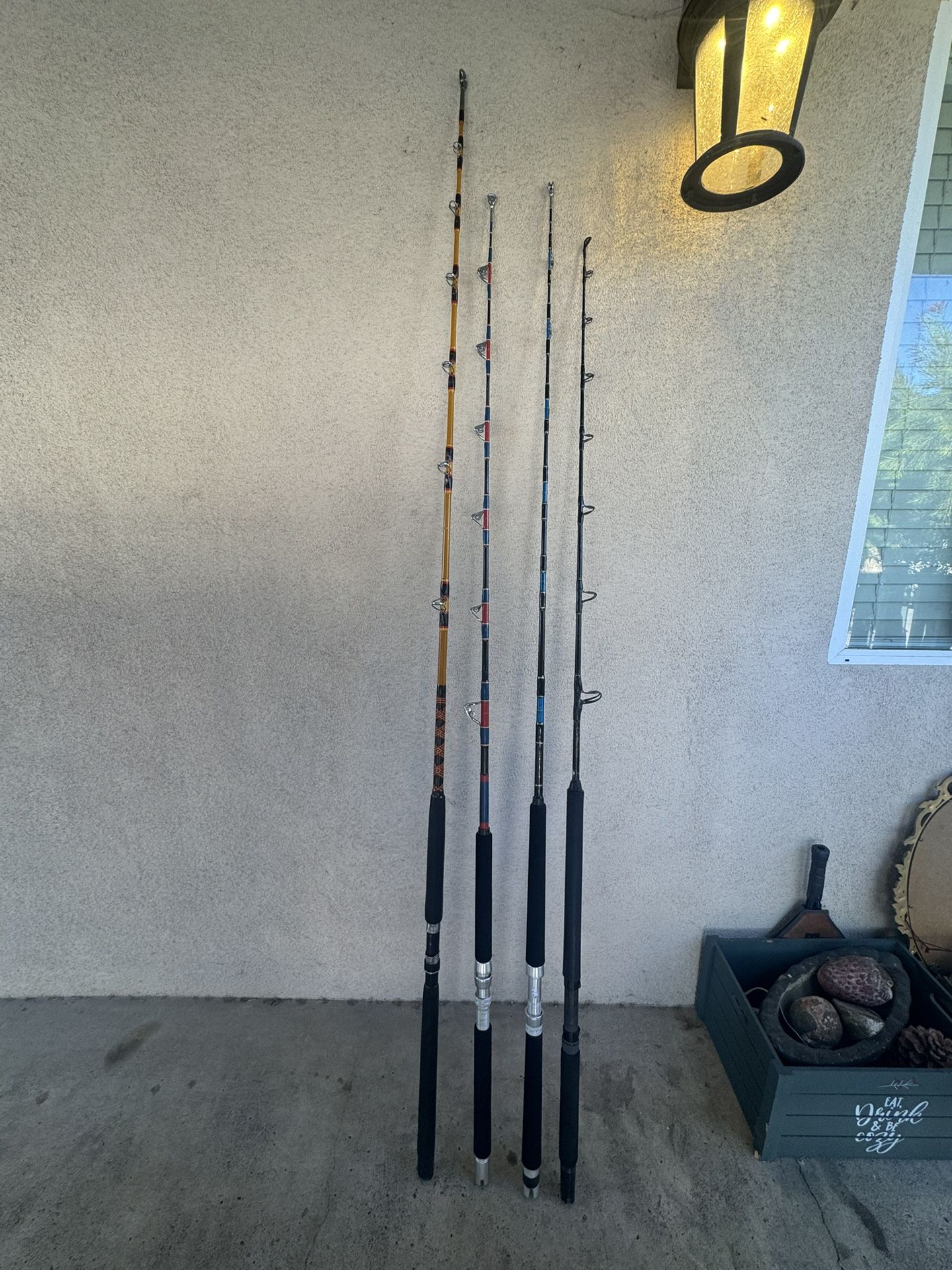 DEEP SEA Trolling Fishing Rods