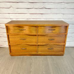MCM Oak Veneer Finish Dresser