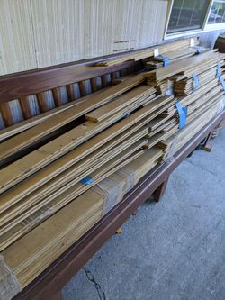 3/4 solid oak flooring used