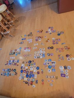 Over 200  DISNEY collector pins. 