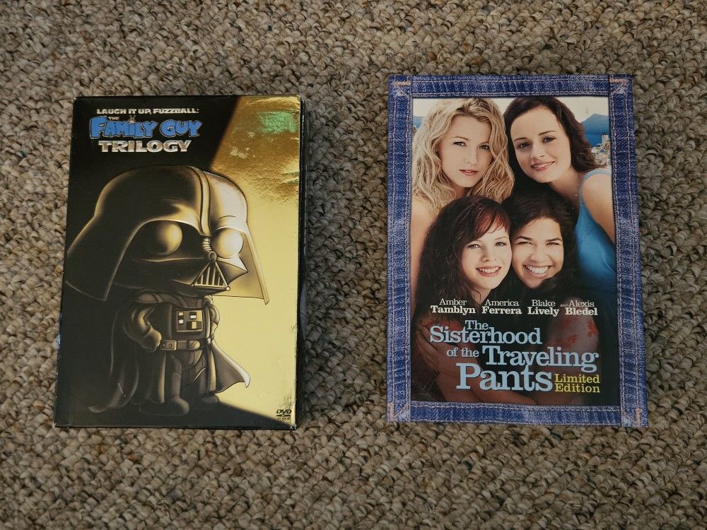 Family Guy Star Wars Trilogy And The Sisterhood Of The Traveling Pants Boxset DVD