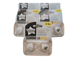 Tommee Tippee Woodland Stars Glow In The Dark Pacifiers