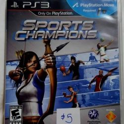 PS3 Sports Champions Video Game