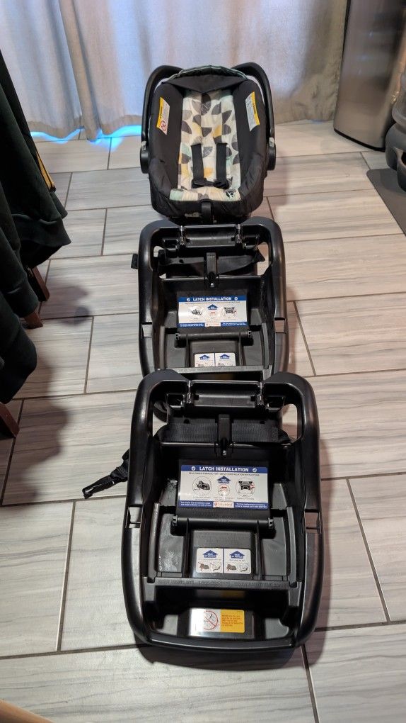 Baby Trend Stroller and EZ-Lift Infant Car Seat, EZ Ride Travel System, Dash Grey