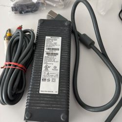 Xbox 360 Power Supply Plus Cables – Oem